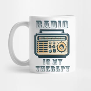 Radio is my therapy Mug